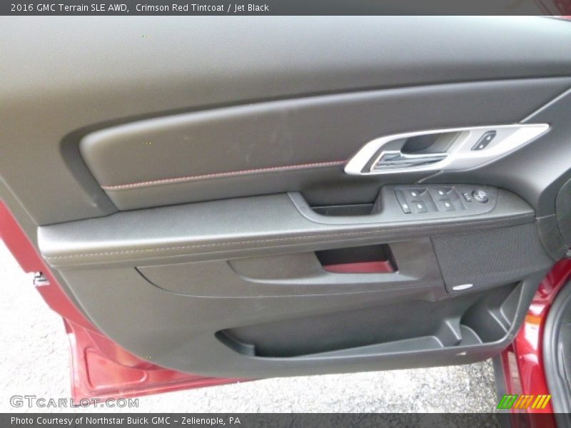 Crimson Red Tintcoat / Jet Black 2016 GMC Terrain SLE AWD