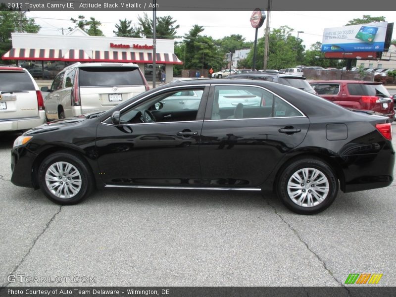Attitude Black Metallic / Ash 2012 Toyota Camry LE