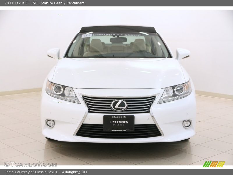 Starfire Pearl / Parchment 2014 Lexus ES 350