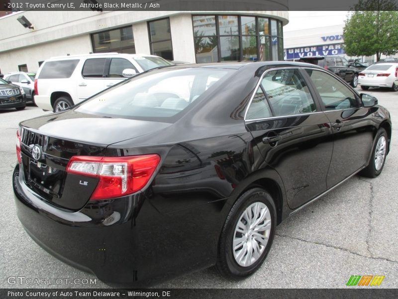 Attitude Black Metallic / Ash 2012 Toyota Camry LE