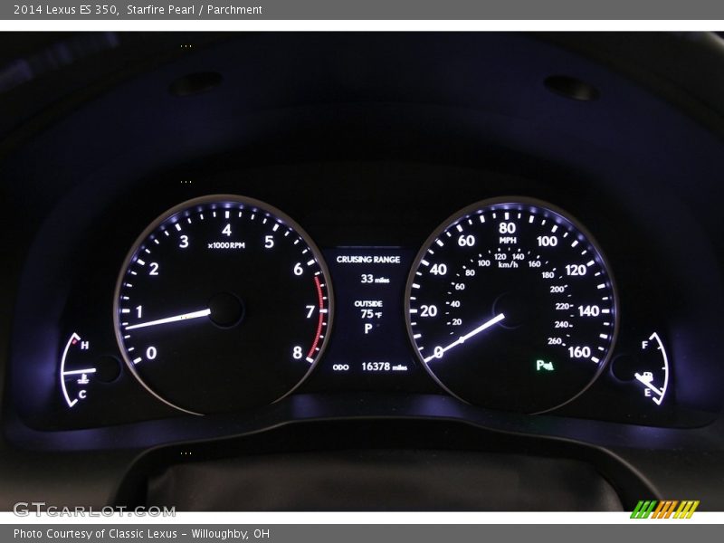 Starfire Pearl / Parchment 2014 Lexus ES 350