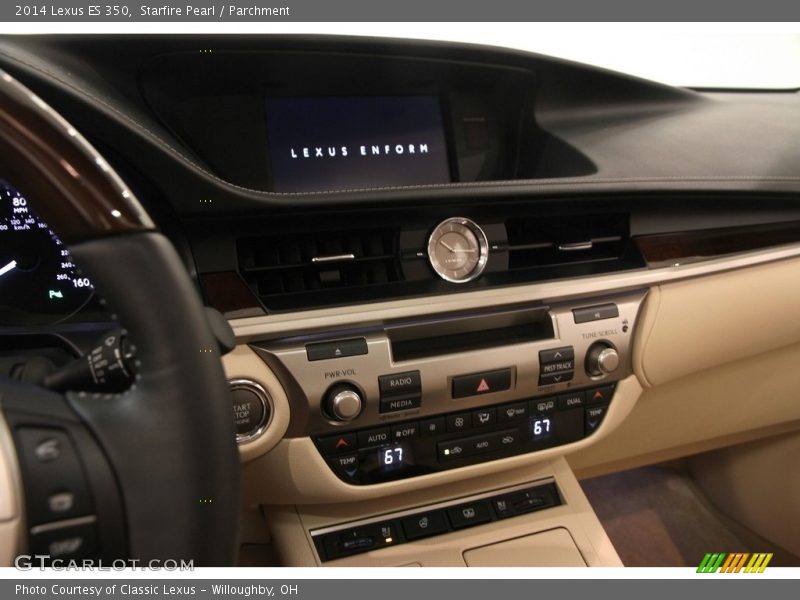Starfire Pearl / Parchment 2014 Lexus ES 350