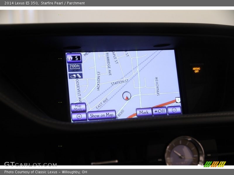 Starfire Pearl / Parchment 2014 Lexus ES 350