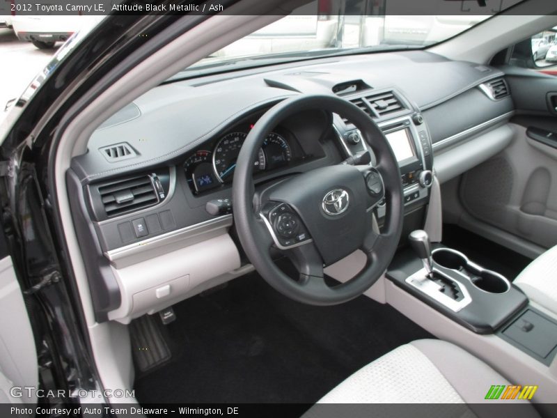 Attitude Black Metallic / Ash 2012 Toyota Camry LE
