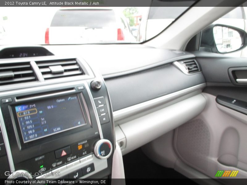 Attitude Black Metallic / Ash 2012 Toyota Camry LE