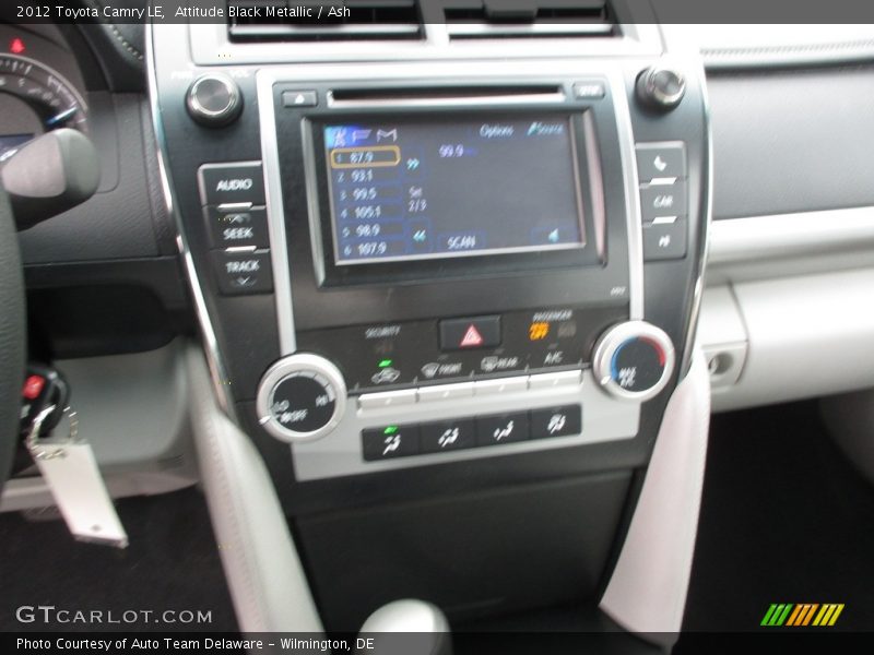Attitude Black Metallic / Ash 2012 Toyota Camry LE
