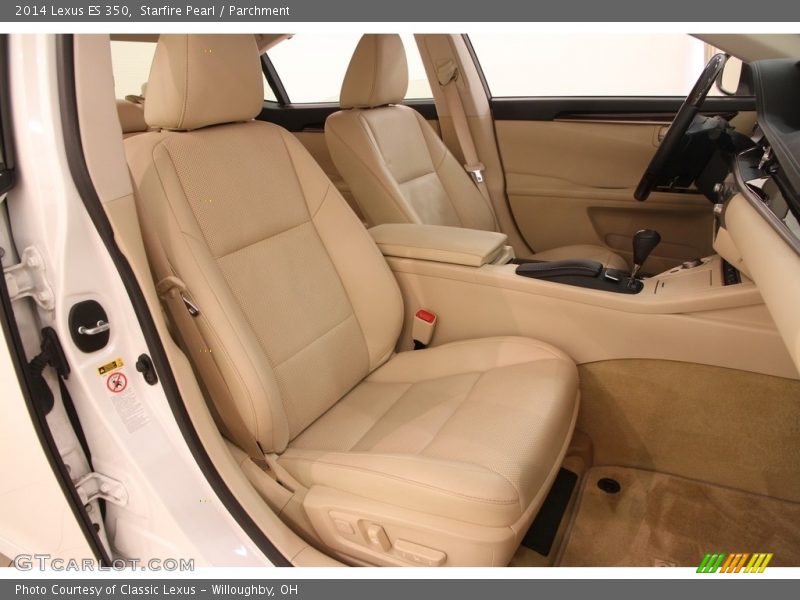 Starfire Pearl / Parchment 2014 Lexus ES 350