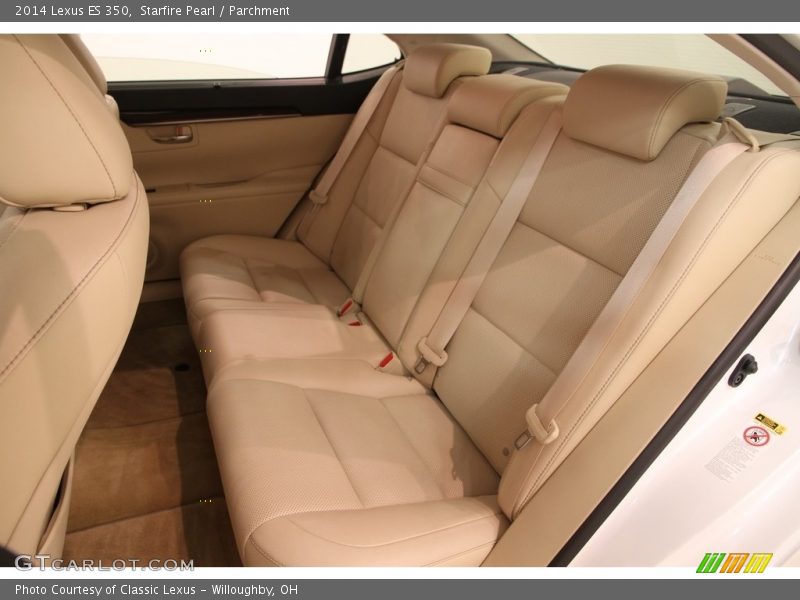Starfire Pearl / Parchment 2014 Lexus ES 350