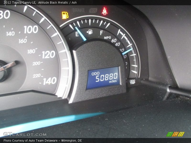 Attitude Black Metallic / Ash 2012 Toyota Camry LE