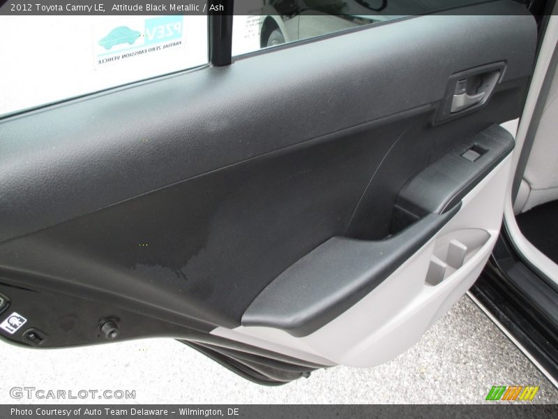 Attitude Black Metallic / Ash 2012 Toyota Camry LE