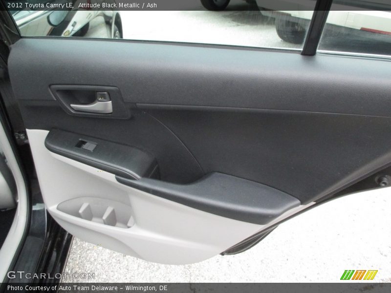 Attitude Black Metallic / Ash 2012 Toyota Camry LE