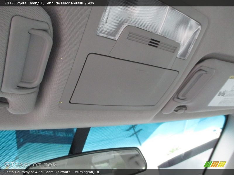 Attitude Black Metallic / Ash 2012 Toyota Camry LE