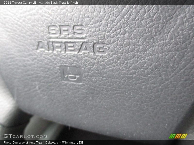 Attitude Black Metallic / Ash 2012 Toyota Camry LE