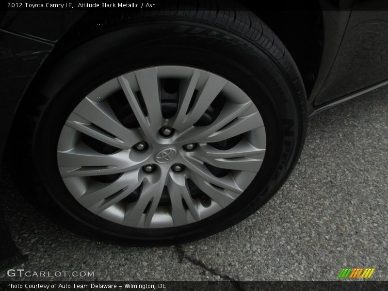 Attitude Black Metallic / Ash 2012 Toyota Camry LE