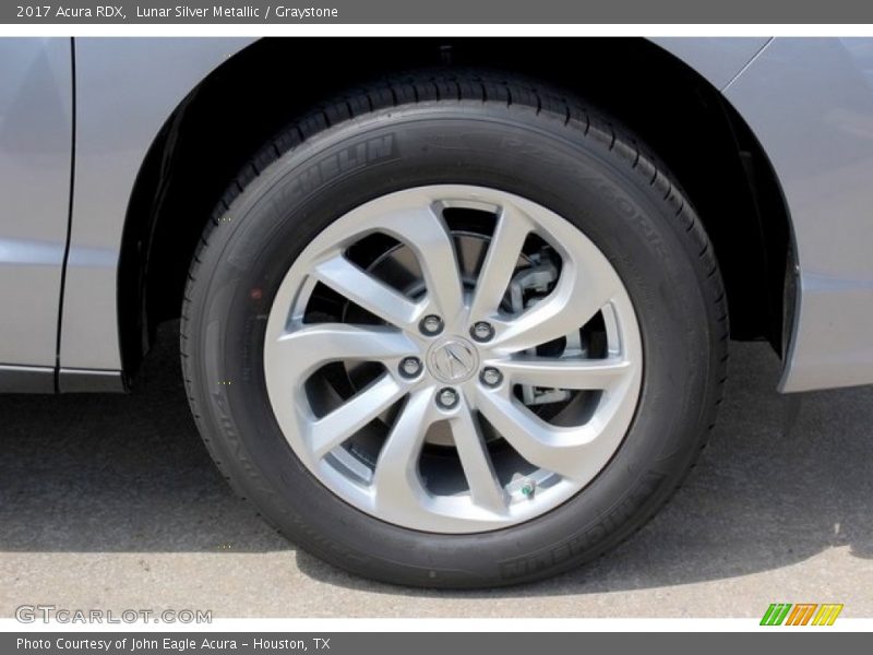 Lunar Silver Metallic / Graystone 2017 Acura RDX
