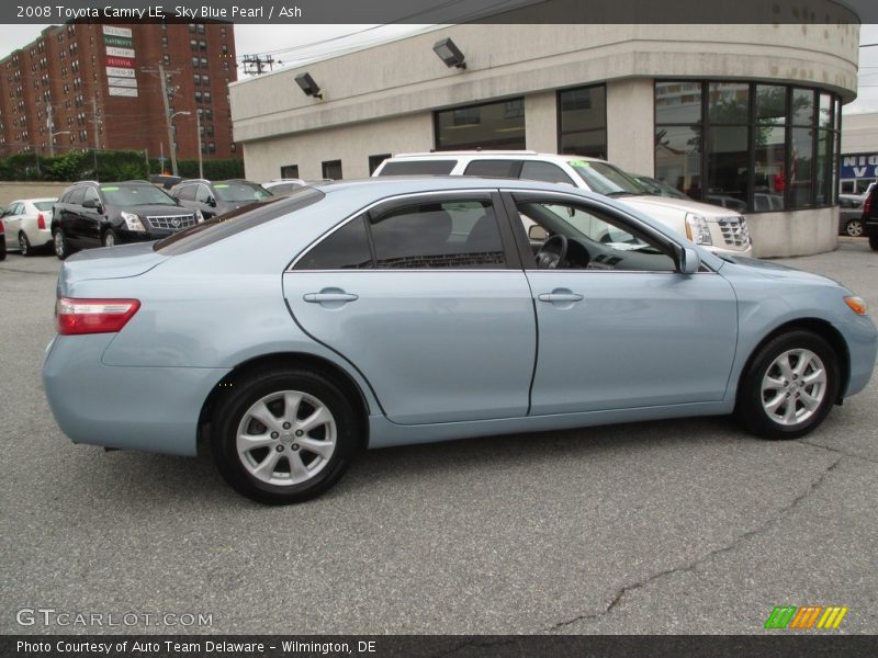 Sky Blue Pearl / Ash 2008 Toyota Camry LE