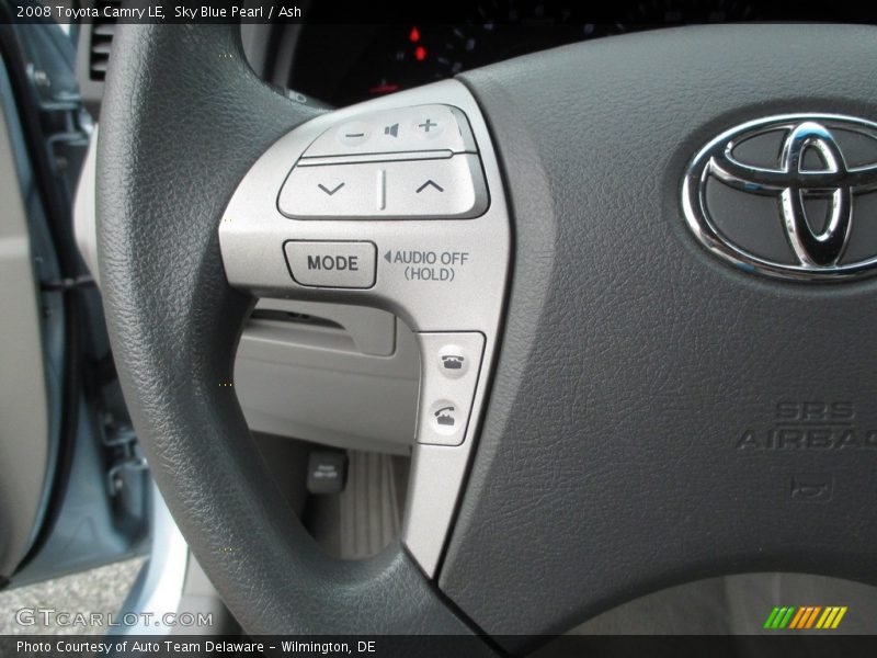 Sky Blue Pearl / Ash 2008 Toyota Camry LE