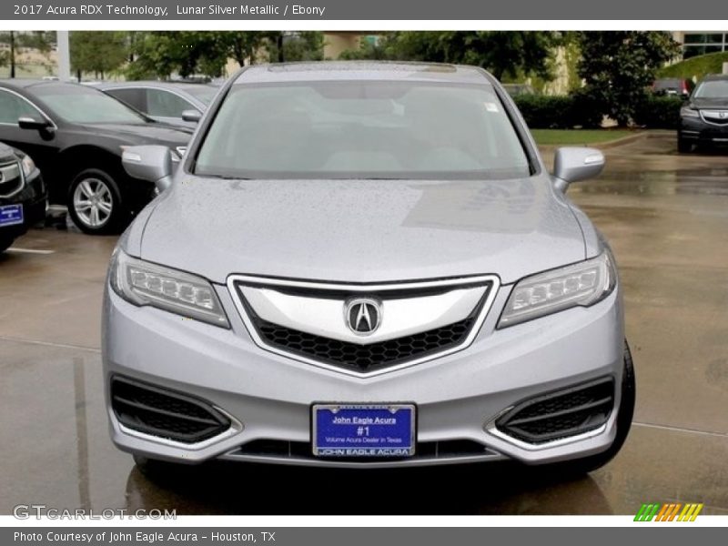 Lunar Silver Metallic / Ebony 2017 Acura RDX Technology