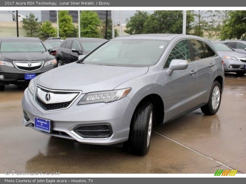 Lunar Silver Metallic / Ebony 2017 Acura RDX Technology