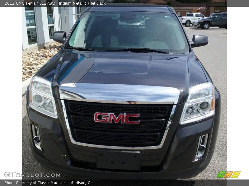 Iridium Metallic / Jet Black 2013 GMC Terrain SLE AWD