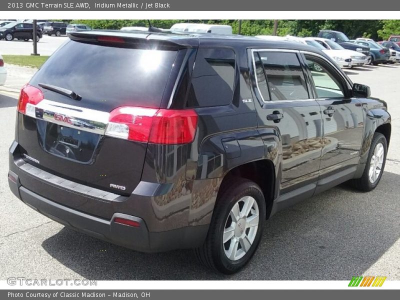 Iridium Metallic / Jet Black 2013 GMC Terrain SLE AWD