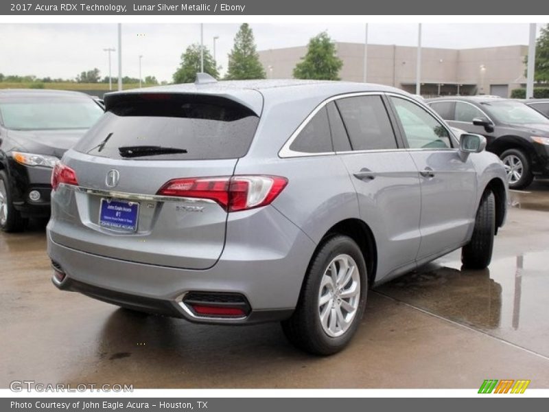 Lunar Silver Metallic / Ebony 2017 Acura RDX Technology