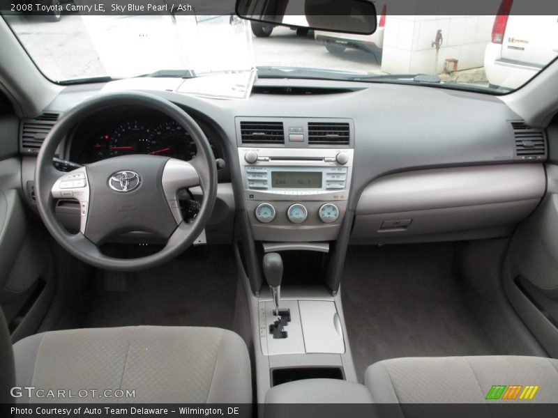 Sky Blue Pearl / Ash 2008 Toyota Camry LE