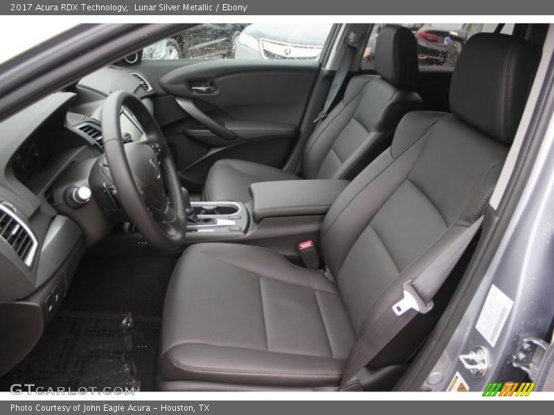 Lunar Silver Metallic / Ebony 2017 Acura RDX Technology