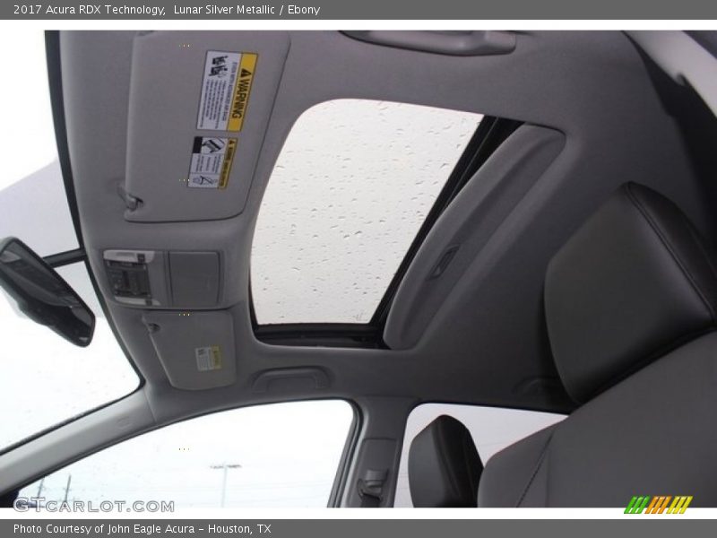 Lunar Silver Metallic / Ebony 2017 Acura RDX Technology