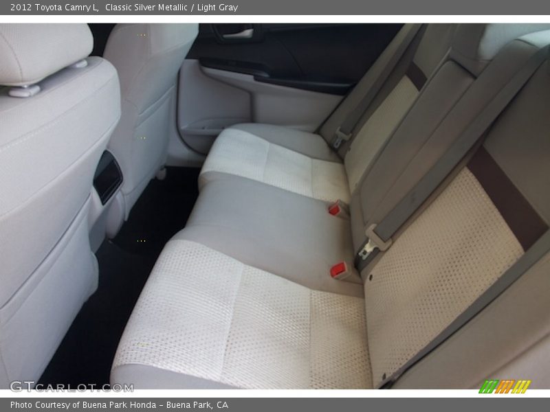 Classic Silver Metallic / Light Gray 2012 Toyota Camry L