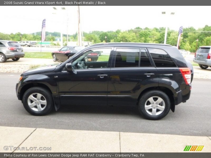 Black Pearl Metallic / Black 2008 Suzuki Grand Vitara XSport 4x4