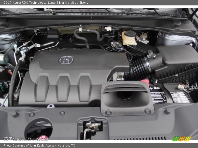 Lunar Silver Metallic / Ebony 2017 Acura RDX Technology