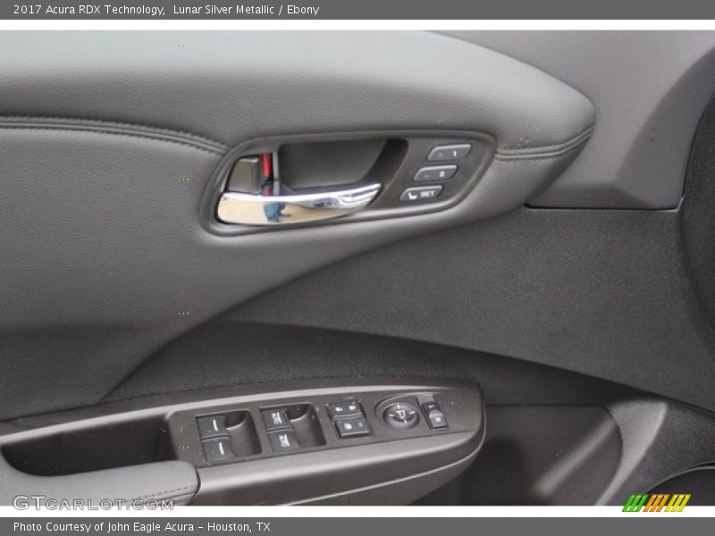 Lunar Silver Metallic / Ebony 2017 Acura RDX Technology