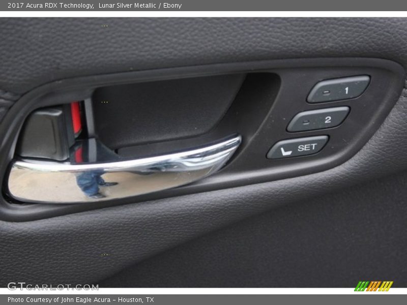 Lunar Silver Metallic / Ebony 2017 Acura RDX Technology