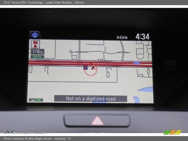 Lunar Silver Metallic / Ebony 2017 Acura RDX Technology