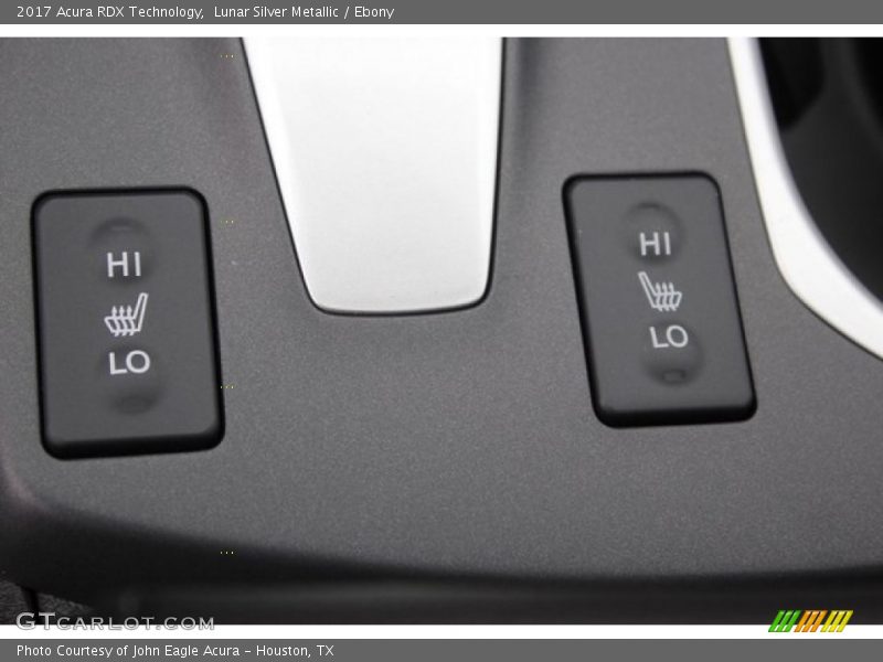 Lunar Silver Metallic / Ebony 2017 Acura RDX Technology