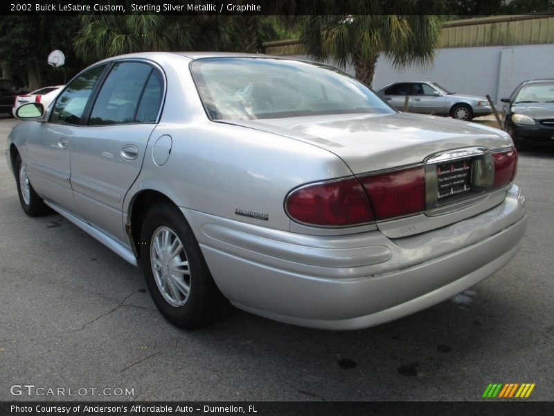 Sterling Silver Metallic / Graphite 2002 Buick LeSabre Custom