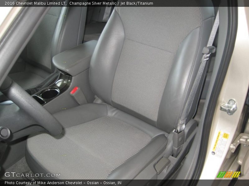 Champagne Silver Metallic / Jet Black/Titanium 2016 Chevrolet Malibu Limited LT