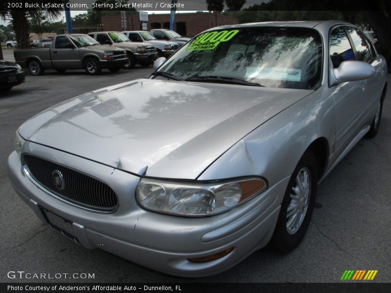 Sterling Silver Metallic / Graphite 2002 Buick LeSabre Custom