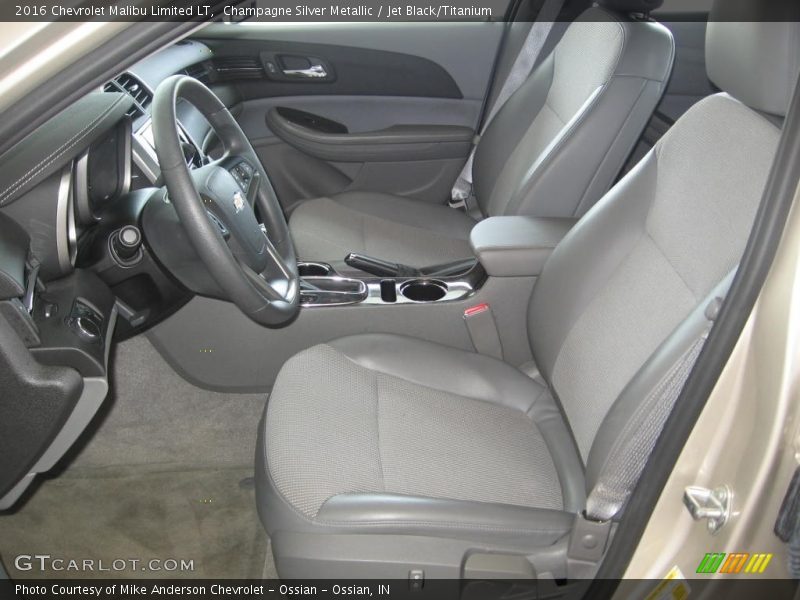 Champagne Silver Metallic / Jet Black/Titanium 2016 Chevrolet Malibu Limited LT