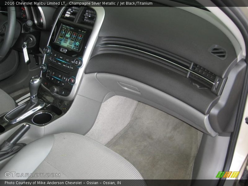 Champagne Silver Metallic / Jet Black/Titanium 2016 Chevrolet Malibu Limited LT
