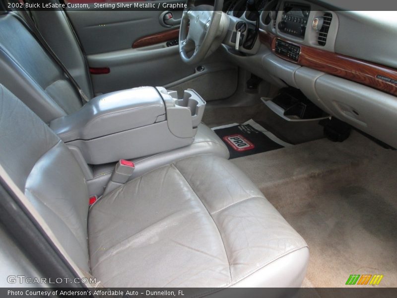 Sterling Silver Metallic / Graphite 2002 Buick LeSabre Custom