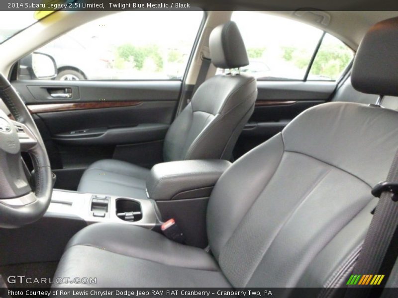 Twilight Blue Metallic / Black 2014 Subaru Legacy 2.5i Limited