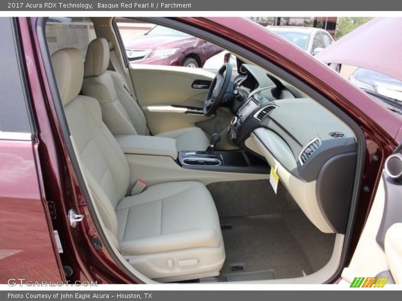 Basque Red Pearl II / Parchment 2017 Acura RDX Technology