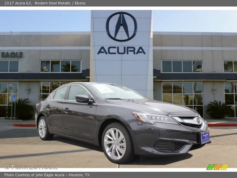 Modern Steel Metallic / Ebony 2017 Acura ILX