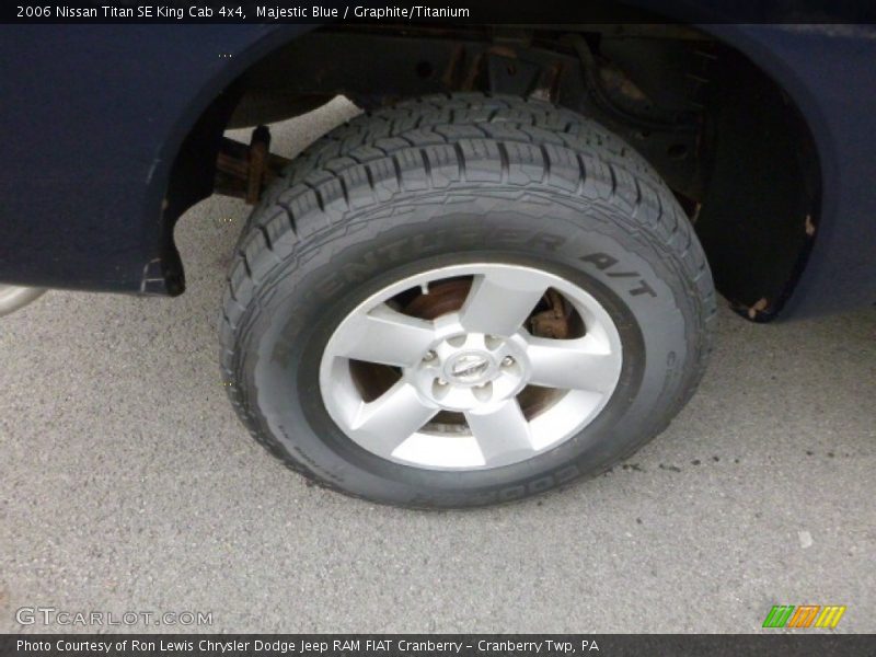 Majestic Blue / Graphite/Titanium 2006 Nissan Titan SE King Cab 4x4