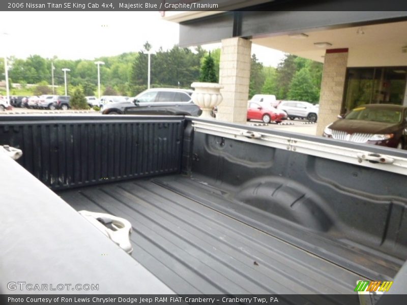 Majestic Blue / Graphite/Titanium 2006 Nissan Titan SE King Cab 4x4