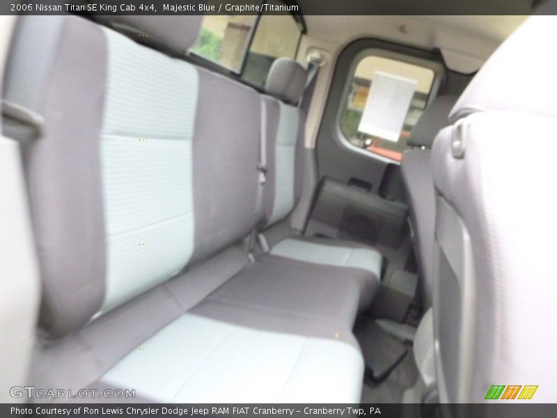 Majestic Blue / Graphite/Titanium 2006 Nissan Titan SE King Cab 4x4