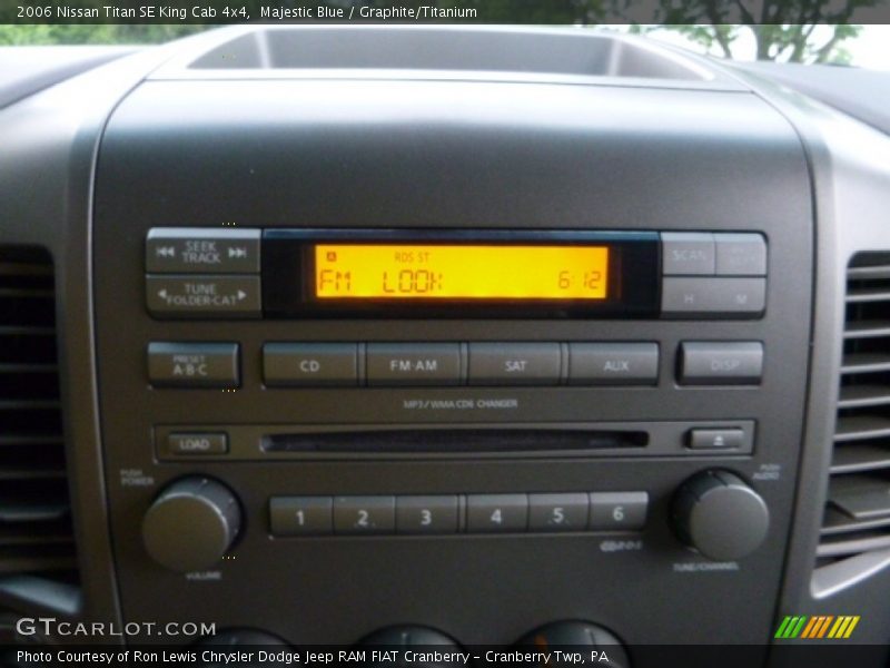 Majestic Blue / Graphite/Titanium 2006 Nissan Titan SE King Cab 4x4