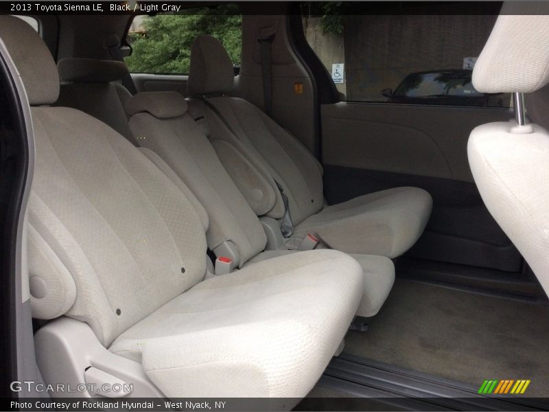 Black / Light Gray 2013 Toyota Sienna LE